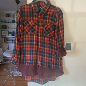 Boutique Plaid Tunic